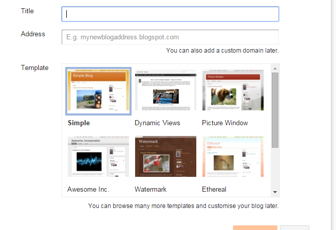 Blogger.com: Quick Start Guide and blogger seo tips