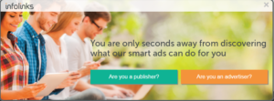 infolinks publisher monetizing network