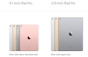 apple ipad pro tablet
