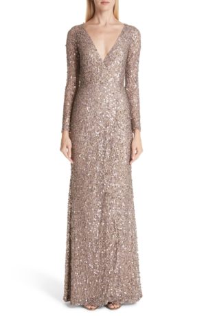 Trixie Sequin gown top women fashion designer clothing gown for party