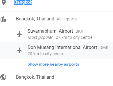 mumbai to bangkok flight