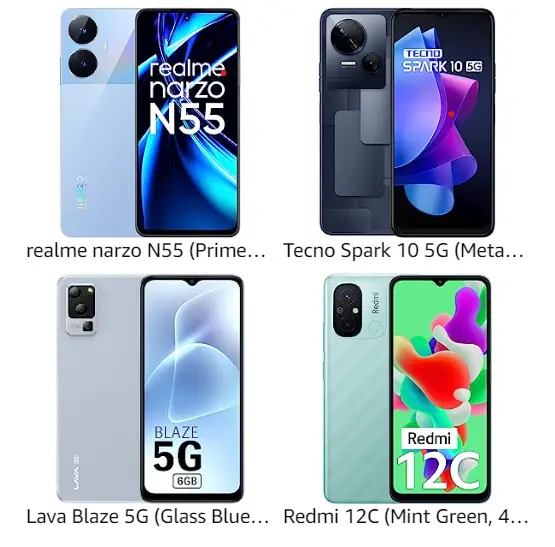 smartphone under 10000