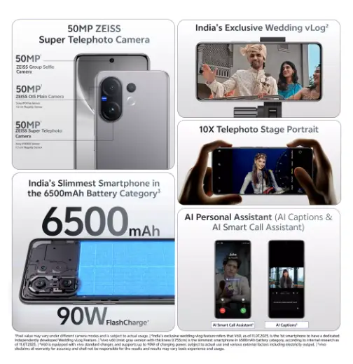 vivo v60 5G smartphone